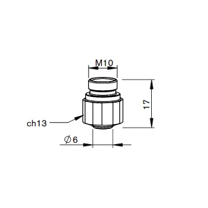 MR310-6060X Сопло 1,5 мм (NK15-15)