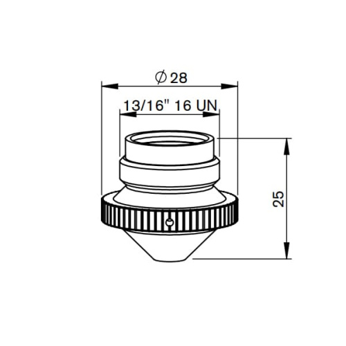 MR332-2512 Сопло 1,7 мм