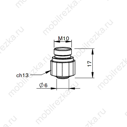 MR310-1912X Сопло HD 1,5 мм (HK15)