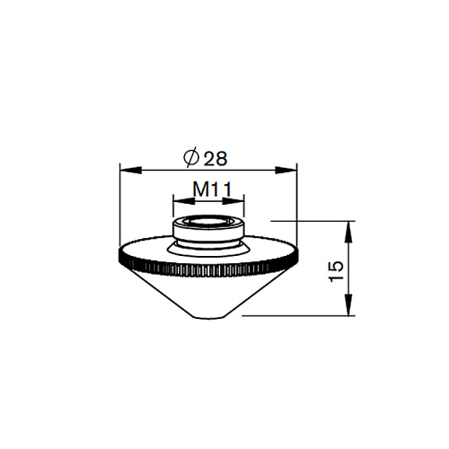 MR358-0015 Сопло двойное 1,5 мм