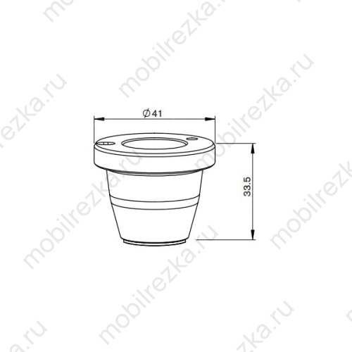 MR407-5673 Керамический держатель сопла D41 H33.5