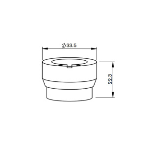MR311-0298 Керамический изолятор (оригинал) D33.5 H22.3