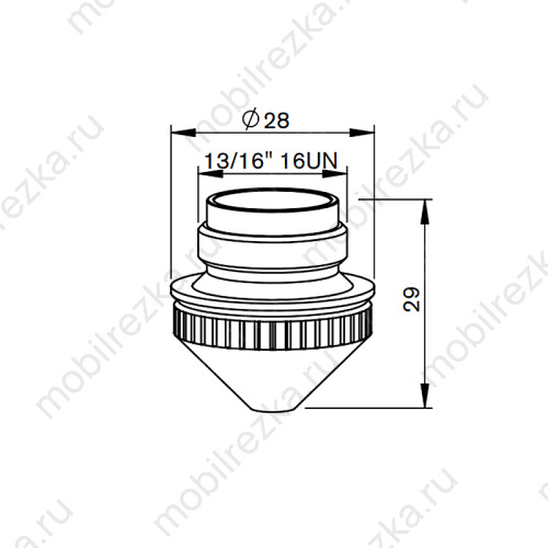 MR365-01A4 Сопло 1,0 мм