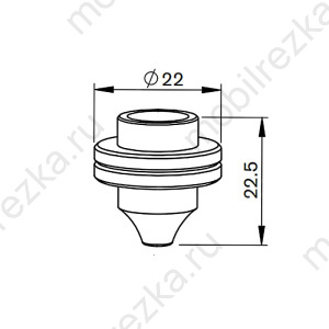MR387-0017 Сопло 1,2 мм