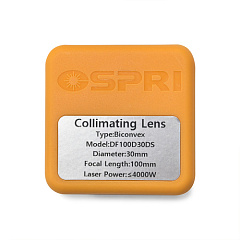 Линза двояковыпуклая (DCX) D30 F100 (оригинал)