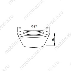 MR335-1841 Крышка сопла, тефлон