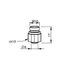 MR310-1915X Сопло 2,5 мм (HK25)
