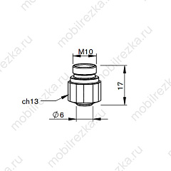 MR310-6060X Сопло 1,5 мм (NK15-15)