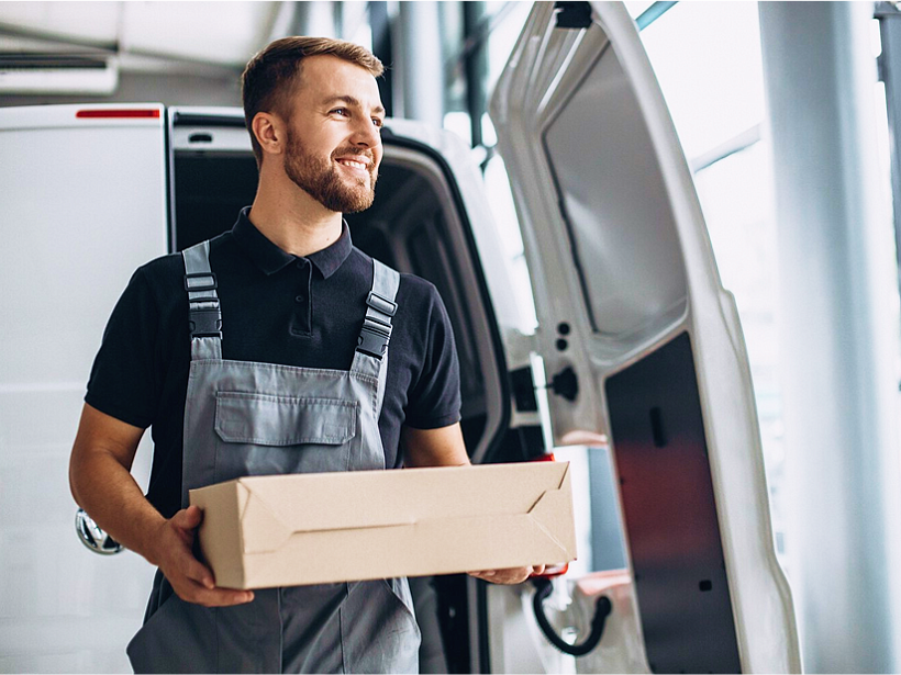 Доставка на производство