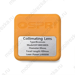 Линза двояковыпуклая (DCX) D30 F100 (оригинал)