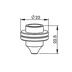 MR326-0018 Сопло 1,5 мм